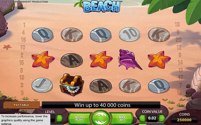 Beach Slot Machine