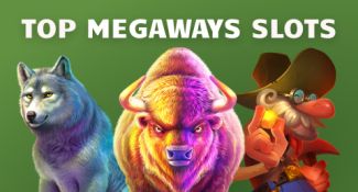 Logótipos das melhores slots megaway