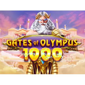 Logótipo do Gates of Olympus 1000 da Pragmatic Play