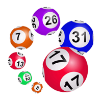 Bolas de Bingo coloridas com números diferentes