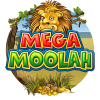 Logotipo do slot Mega Moolah