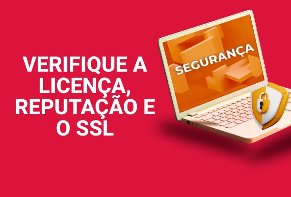  Segurança do casino ilustrada por um laptop e um escudo com cadeado