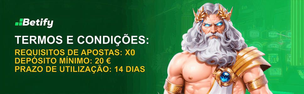 Termos e condições do bónus no Betify Casino