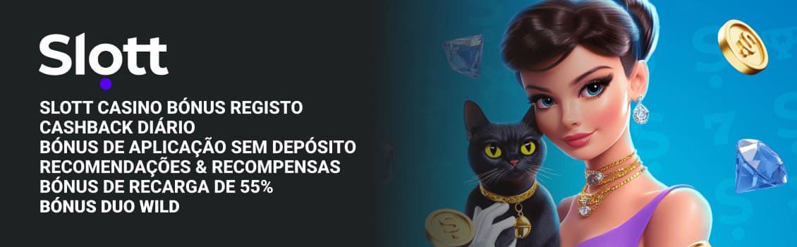 Bónus disponíveis na Slott