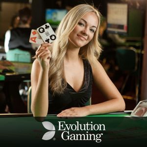 Blackjack ao vivo da Evolution Gaming