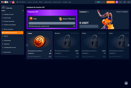1xBit Casino VIP