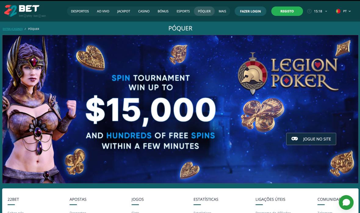 Torneios de 22Bet casino