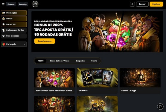 29black Casino Promoções