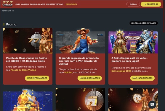 777Vault Promoções