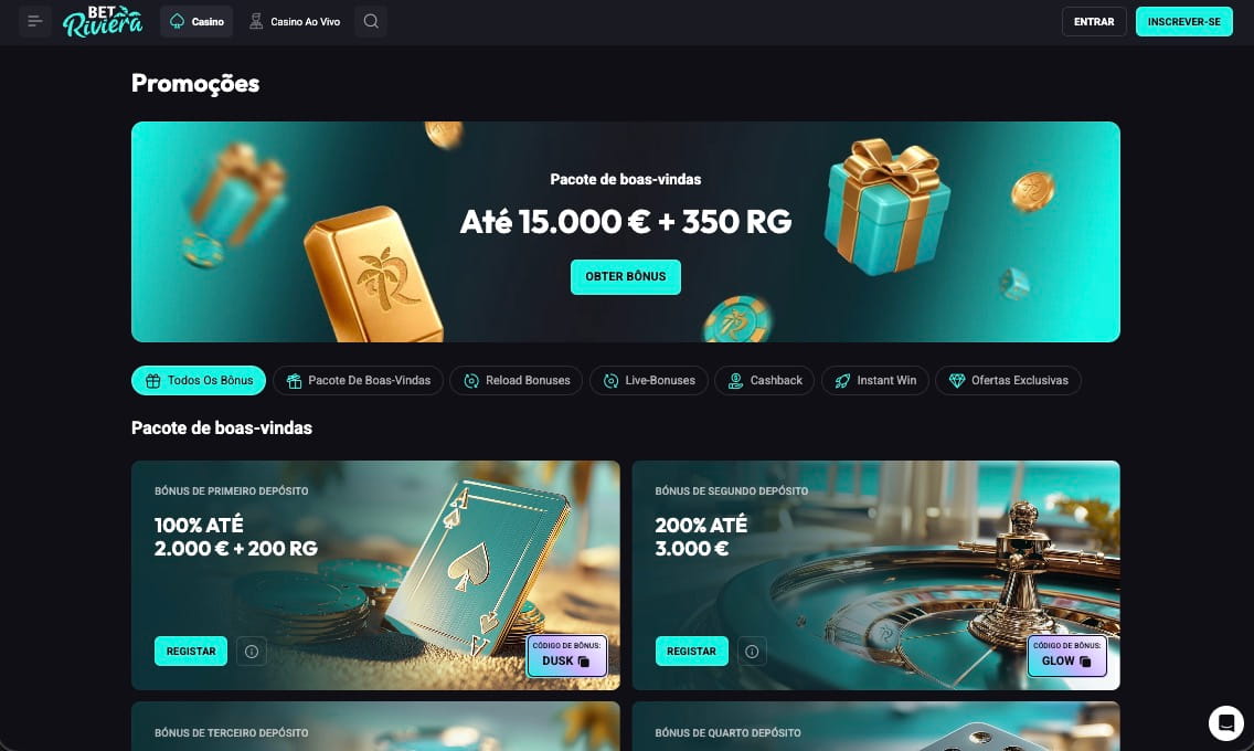 BetRiviera Promoções