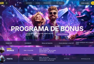 Programa Vip página do Bettilt casino