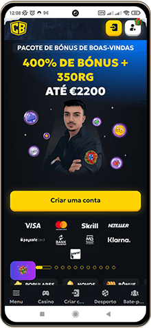 Versão móvel do casino Casabet