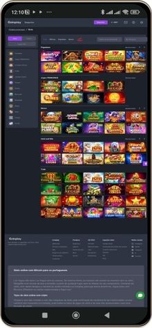 Versão móvel do casino Coinplay