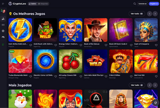 Jogos no CryptoLeo Casino