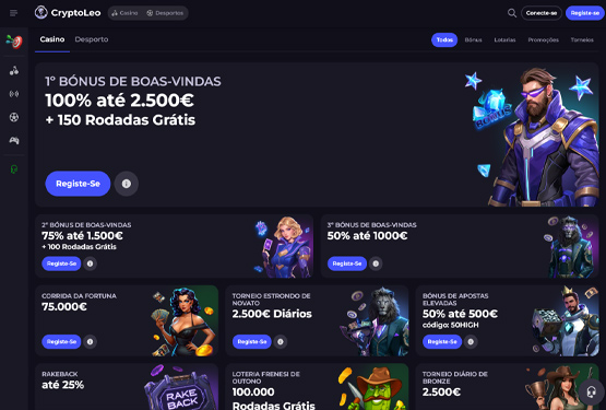 CryptoLeo Promoções