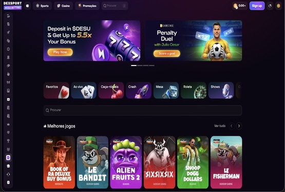 Dexsport.io Lobby