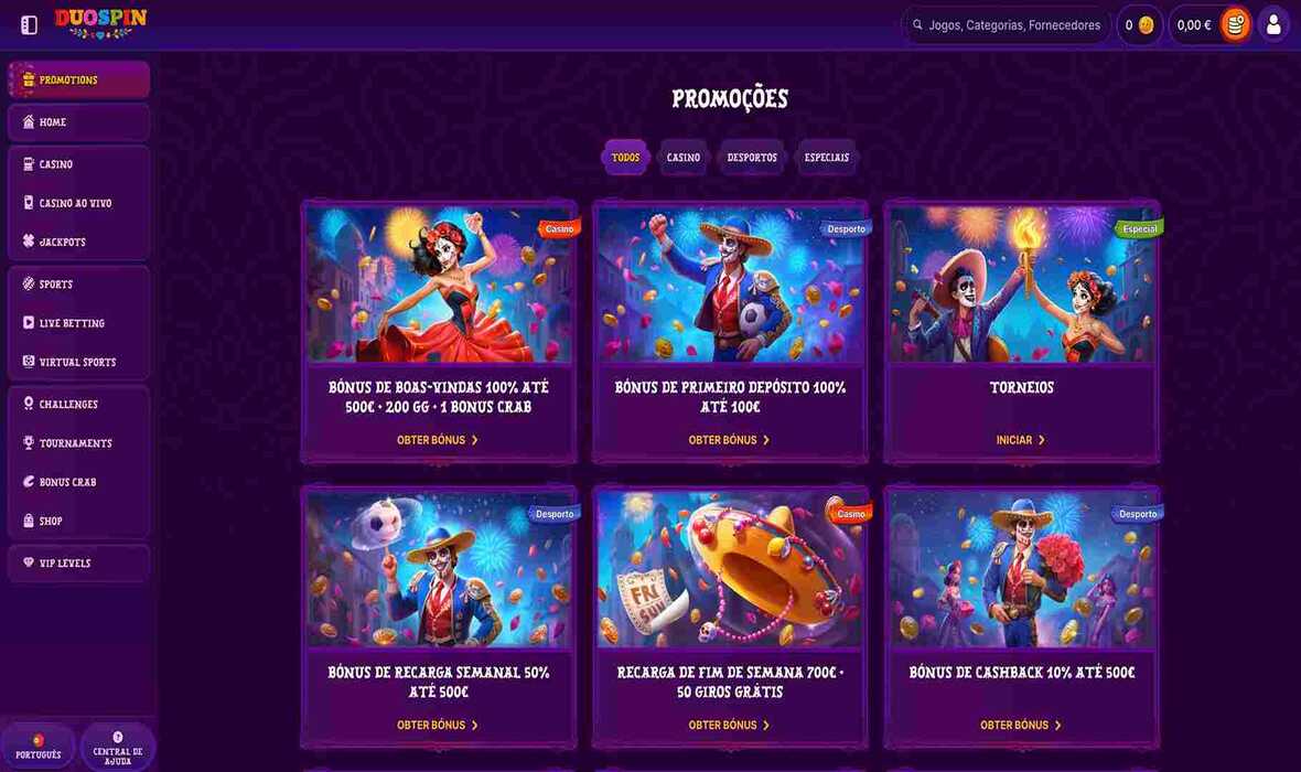DuoSpin Promoções