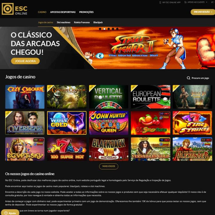 O site diz casino - imperdível