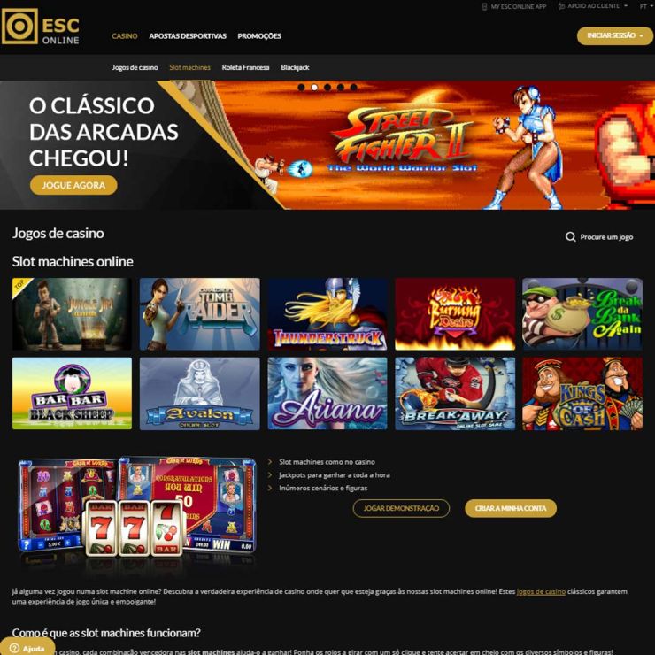 Portal da web com informações sobre casino online - informações importantes
