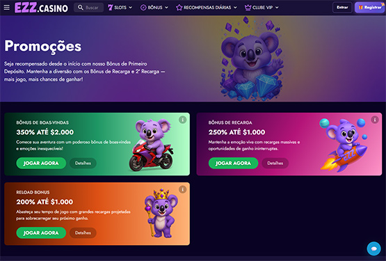 Ezz Casino Promoções