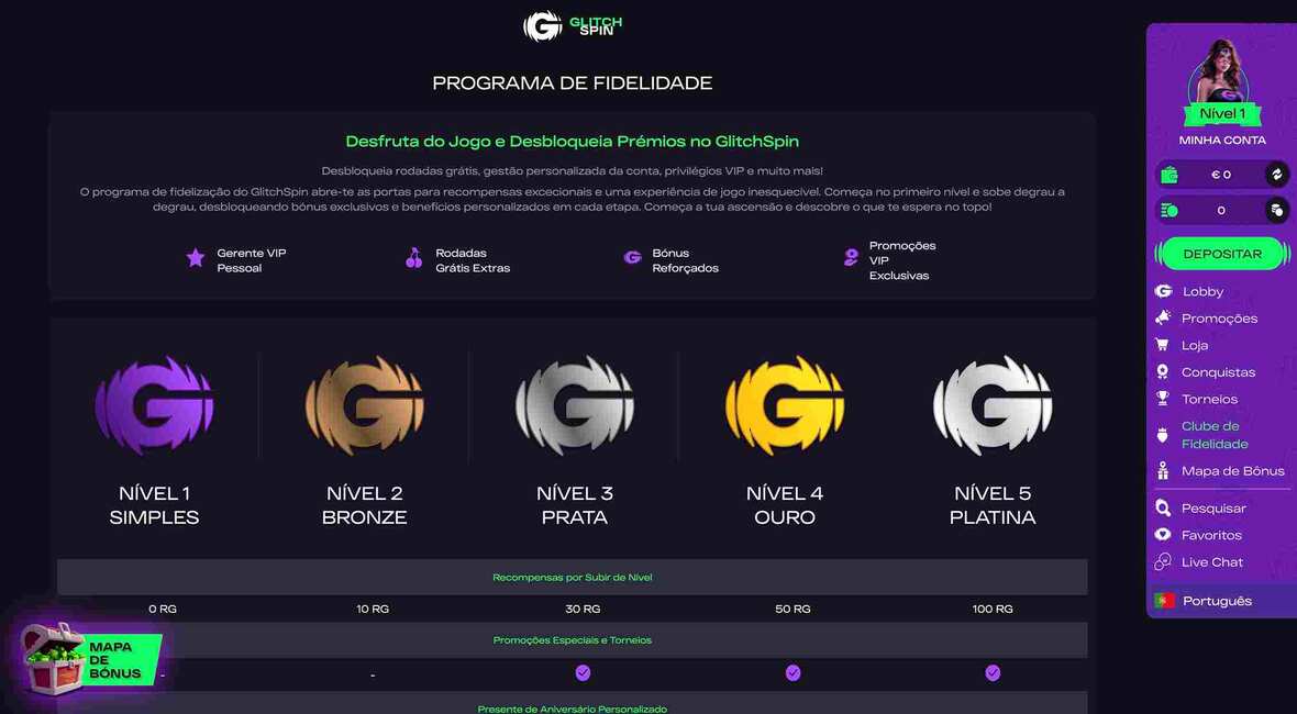 GlitchSpin VIP