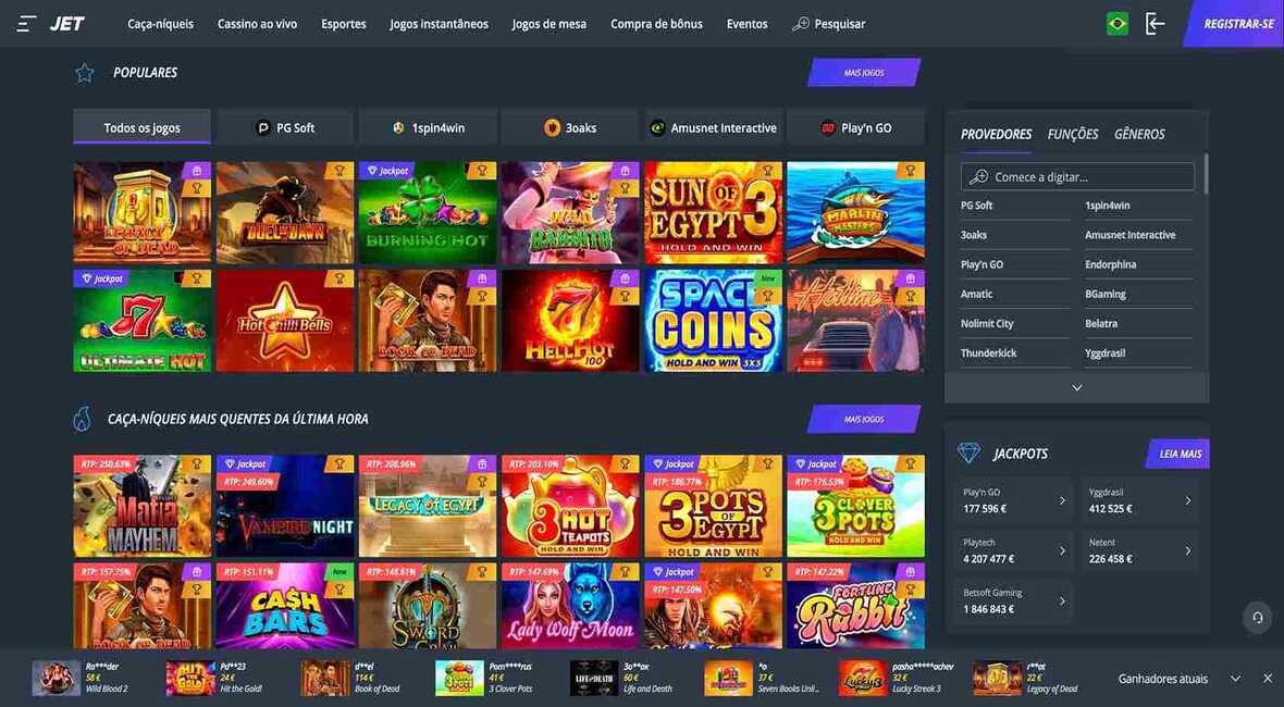 Jet Casino Slots