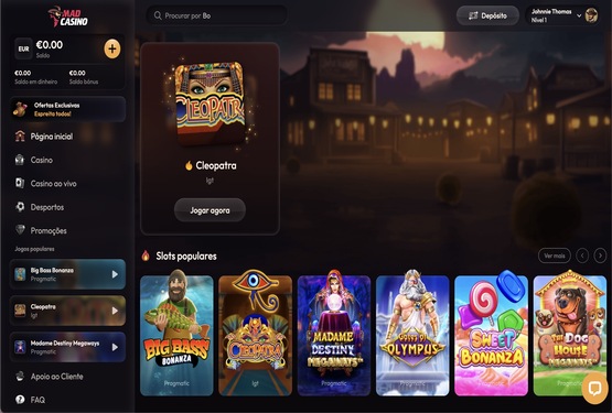 MadCasino Lobby