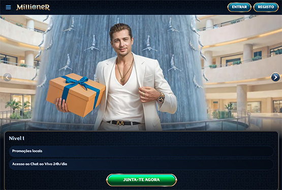 Níveis VIP Millioner