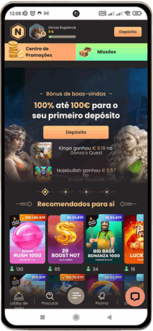 Versão móvel do casino National