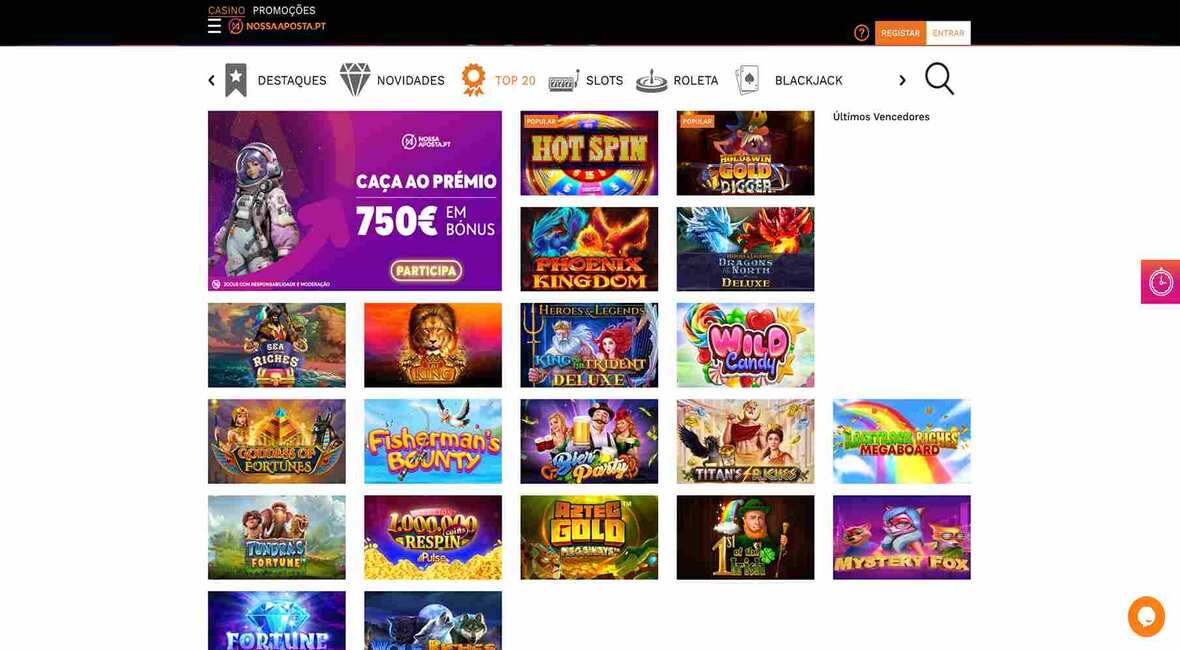 Nossa Aposta Top Slots