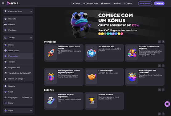Reels.io Promoções
