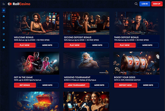 Rollcasino Promoções