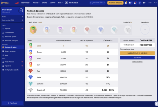 SapphireBet VIP