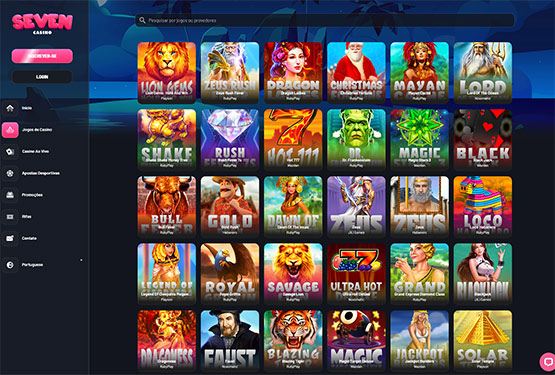 Jogo de casino Seven Casino