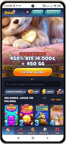 Versão móvel do casino Shikaka