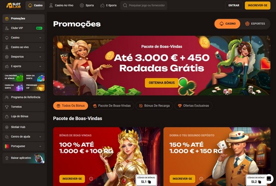 SlotLair Promoções