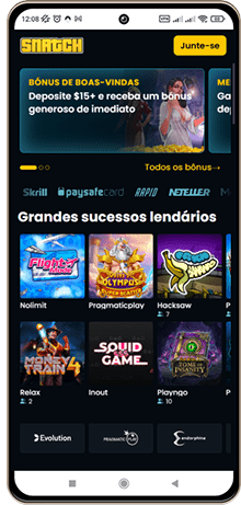 Versão móvel do casino Snatch