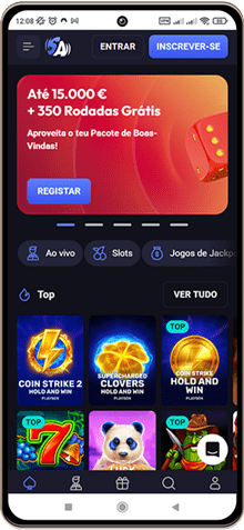 Versão móvel do casino Spin Aura