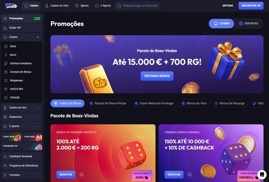 Promoções SpinAura 