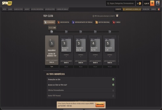 SpinBoss VIP