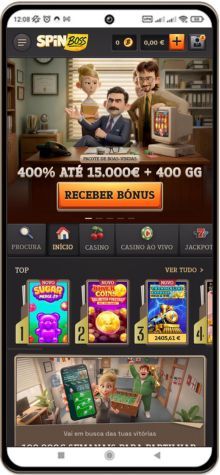 Versão móvel do casino SpinBoss