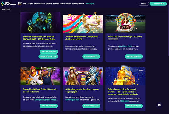 SpinPlatinum Promoções
