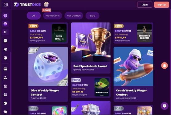 Trustdice Promoções