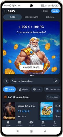 Versão móvel do casino Twin