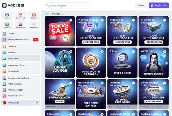 Casino Weiss Promoções
