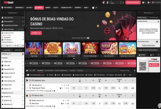 DBbet Lobby