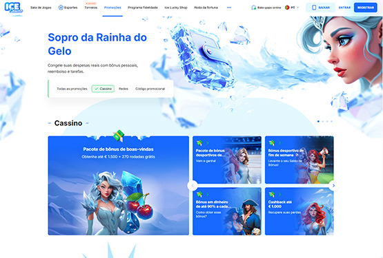 Ice Casino Promoções