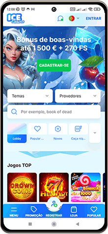 Versão móvel do casino Ice Casino