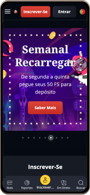 Site do Lamabet Casino na Tela do Celular