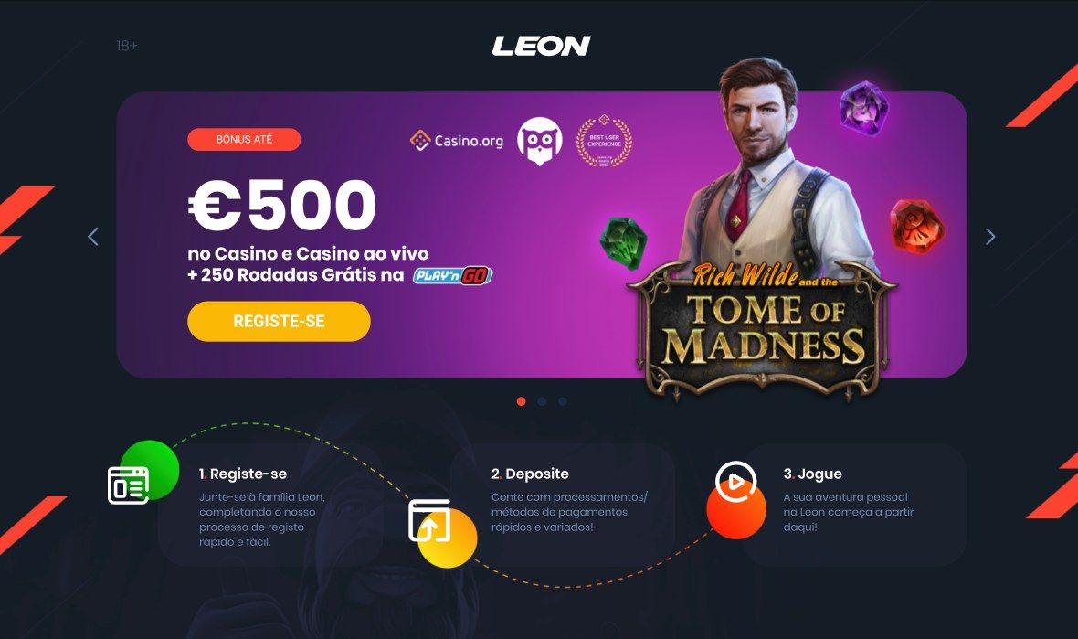 Oferta exclusiva do Leon Bet casino